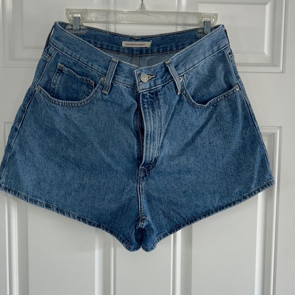 Classic Blue Denim Women's Shorts